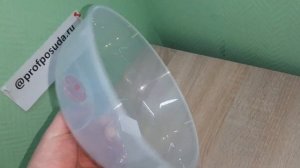 Крышка для микроволновой печи и холодильника; полипропилен; D=23см; прозрачный арт 1035157