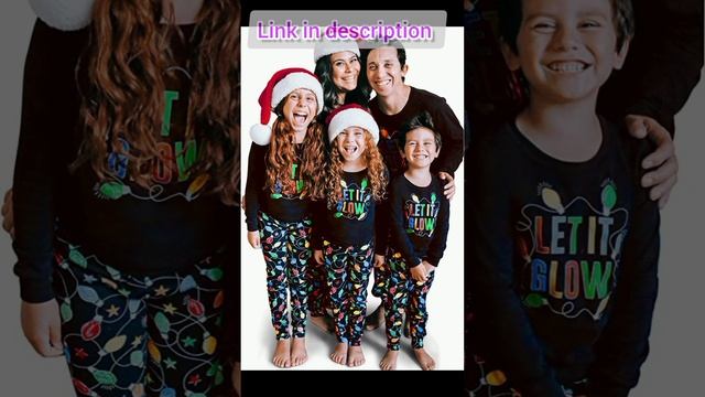 Family Matching Christmas Holiday Pajamas Sets