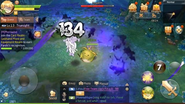 Tales Of Wind testing Combat n Dungeon смотреть онлайн