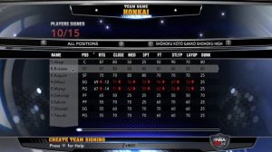 Как сделать свою команду в NBA2K14 KnB?! ТУТОРИАЛ (с голосом)