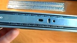 Направляющие шариковые. мебельные