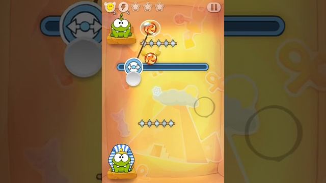 Cut the Rope Time Travel Ancient Egypt Level 5 Walkthrough