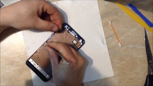 Смартфон ASUS ZenFone 2 (ZE551ML ZE550ML) полный разбор и замена Дисплея/Экрана/Тачскрина смотреть онлайн