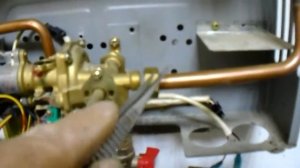 Как быстро разобрать  китайскую газовую колонку для ремонта теплообменника