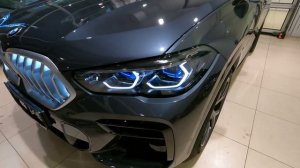 ?? Обзор BMW X6 G06 30d M-Sport Pro / БМВ Х6 30д М-Спорт ПРО Арктический серый на Тартуфо 2021