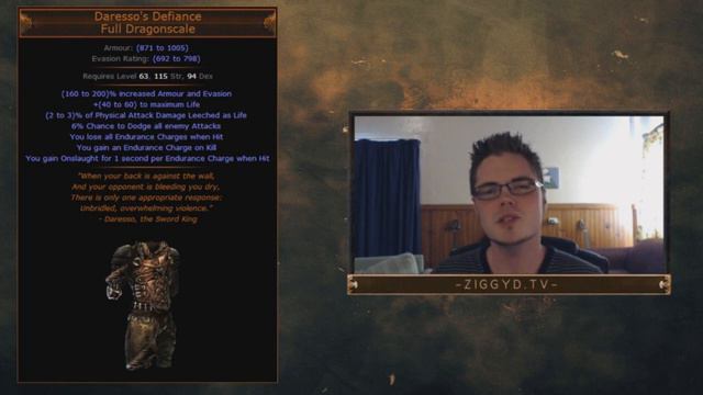 Path of Exile: Patch 1.0.3 New Uniques - Daresso's Defiance, Oro's Sacrifice & More! смотреть онлайн