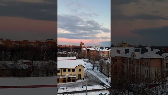 Добрый вечер! Ярославль. Морозный красивый вечер❄️ Yaroslavl. Frosty beautiful evening