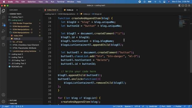 Javascript Coding Test 2 Solutions | CCBP Javascript Coding Test 2 Answers | JS Coding Practice