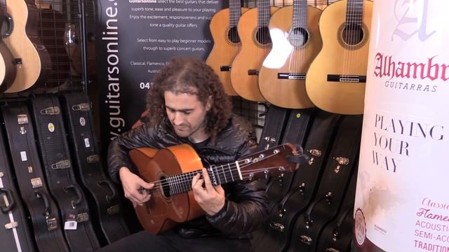 1972 Jose Ramirez III 1A Flamenco Guitar "Guajira" Alejandro Florez www.solquemia.com смотреть онлайн