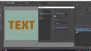 Эффекты слоя в Krita
