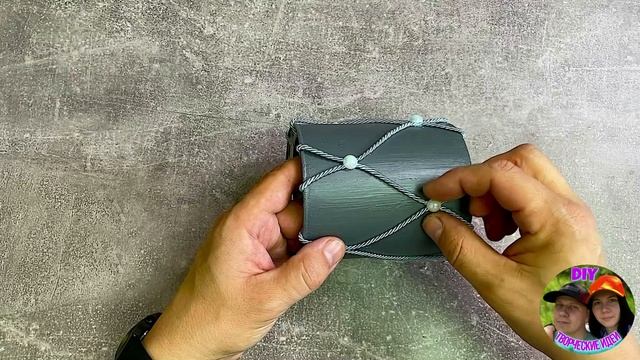 ?НЕВЕРОЯТНАЯ КРАСОТА ИЗ БАНКИ ОТ КАКАО?КАШПО СВОИМИ РУКАМИ?DIY Creative ideas