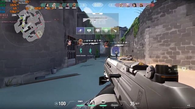 Acer Aspire 7 Ryzen 5500U GTX 1650 Valorant Max Graphics Settings смотреть онлайн