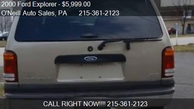 2000 Ford Explorer XLT 4WD - for sale in Lansdale, PA 19446 смотреть онлайн