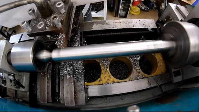 Проточка прутка-арматуры из стали РЖ