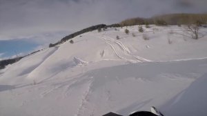 Summit 850  BOONDOCKER 800 покатушки на снегоходах