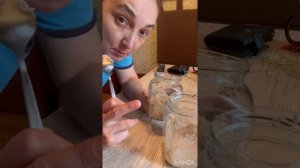 РЕАНИМИРУЮ ЗАКВАСКУ,КОТОРАЯ СТОЯЛА В ХОЛОДИЛЬНИКЕ 1,5 МЕСЯЦА