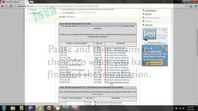 Java Programming Tutorial 2 - Installing the JDK смотреть онлайн