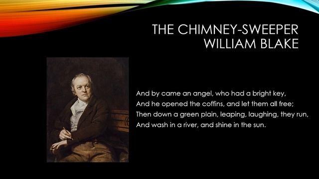 The Chimney Sweeper by William Blake first line "When my mother died I was very young," смотреть онлайн
