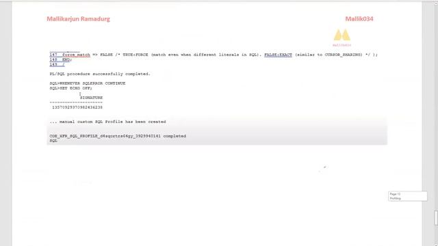 Webinar-06 - Performance Tuning || Profiling in Oracle || Oracle Database Performance Tuning смотреть онлайн