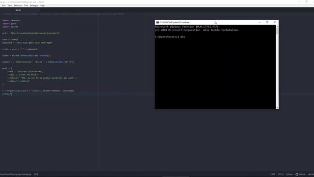 Wordpress REST API with PYTHON - Tutorial
