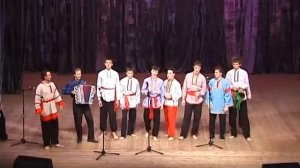 Песня "Ты ж меня пидманула". Мужской хор.