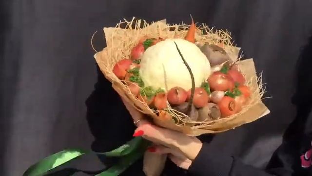 Овощной букет "Борщ" смотреть онлайн