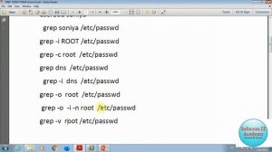 Lecture-9 grep| fgrep| egrep command in linux tutorial , (linux video), linux academy