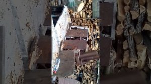 Дровокол своими руками из редуктора. инерция массы.
