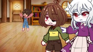 Маленькая Фриск//Little Frisk || РУС//ENG || ft. Frisk, Undertale || no ships