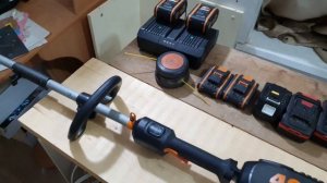 Инструментальное. Триммер Worx спустя год активной эксплуатации.