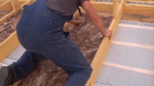 ✌5. Ceiling insulation. Пароизоляция. Утепление потолка