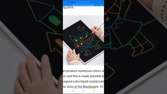 Xiaomi Mijia LCD Small Blackboard Color Edition Goes on Open Sale in China