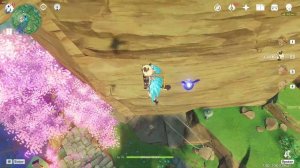 Genshin Impact, как взять сундук на горе Ёго под храмом Наруками у бакэ-дануки.