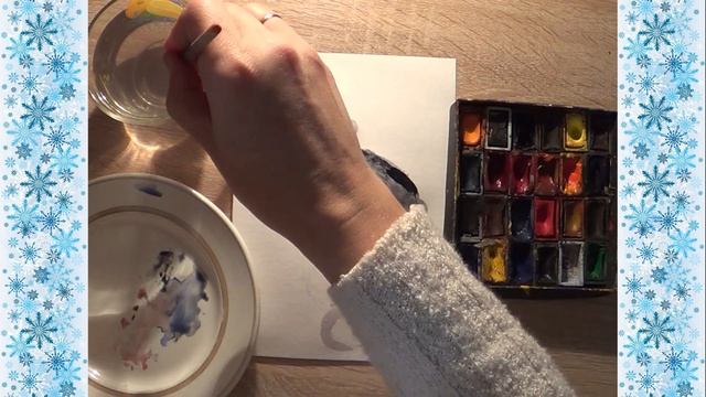 Как нарисовать крысу на новый год 2020 поэтапно красками смотреть онлайн