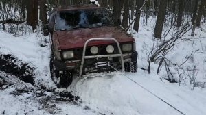 Карьер мяглово 4х4 снежные покатушки