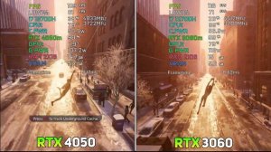 RTX 4050 Laptop vs RTX 3060 Laptop - Ray Tracing & DLSS | Test in 10 Games | with Latest Drivers