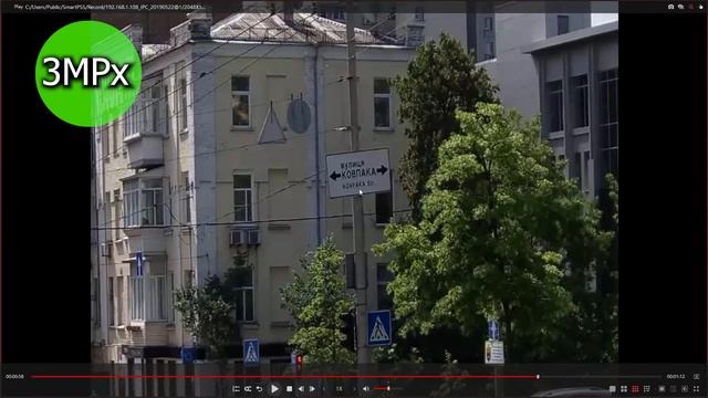 Сравнение изображения  камер 2 и 3 мегапикселя