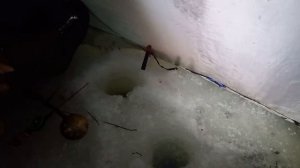 Ловля КАРАСЯ зимой НОЧЬЮ. Ночная рыбалка.