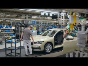 Skoda: Как Собирают Новые Skoda Superb 2024