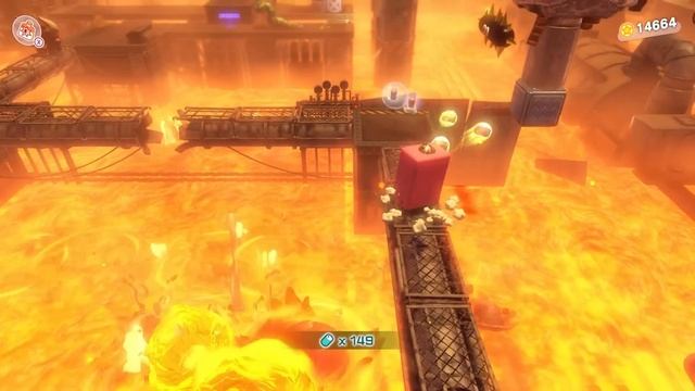 Kirby and the Forgotten Land - World 6: Redgar Forbidden Lands - No Damage 100% Walkthrough смотреть онлайн