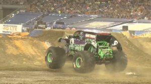 Grave Digger Driver Adam Anderson's Freestyle | Nashville 2017