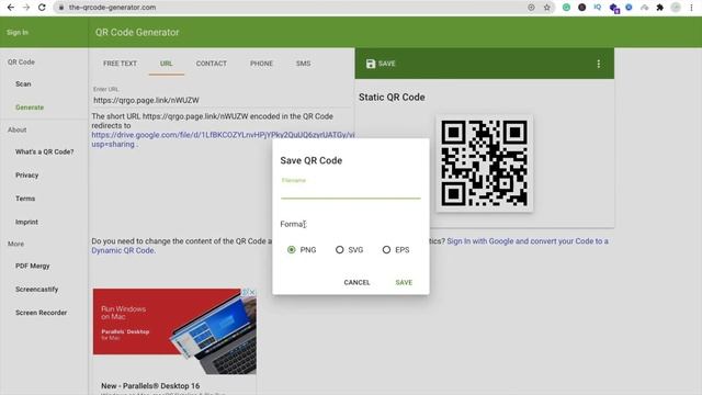 How to Generate QR Code for Android App or Website [ App Inventor QR Code ]