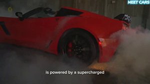 Chevrolet CORVETTE Z06 C7 / Features, Drift, Burnout