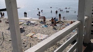 Обзор номера люкс 106 в базе отдыха Алёнка (Затока, Одесса).