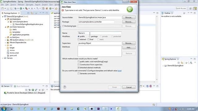 SSL Concept and Demo In Spring Boot
