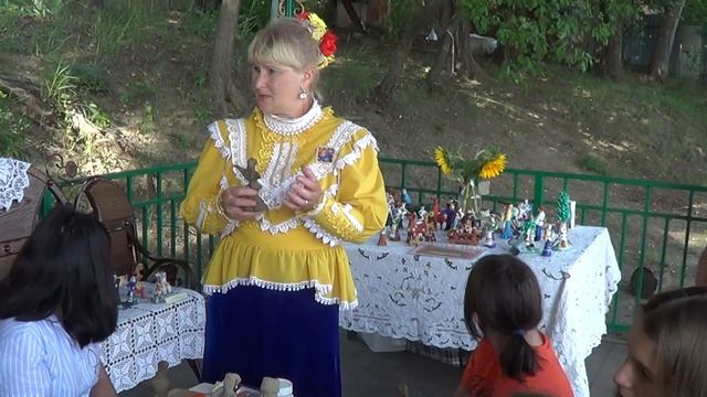 Елена Курова, Мастер-класс по лепке из глины казачьей игрушки. Часть 7 (заключительная)