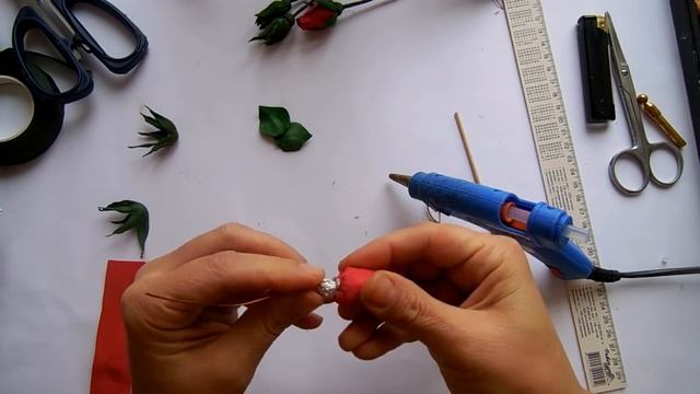 МК Украшения для волос из фоамирана. смотреть онлайн