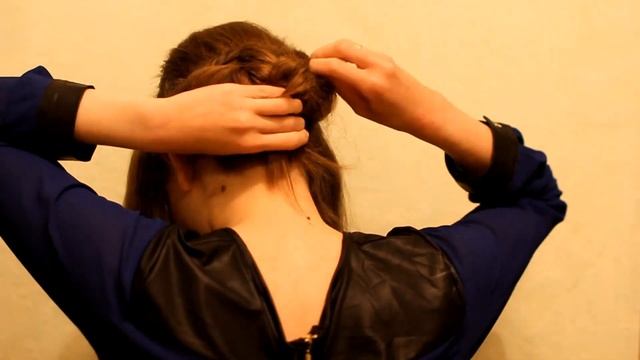 Элегантная прическа за 5 минут ஐ Elegant hairstyle in 5 minutes ஐ AnastasiyaRadet