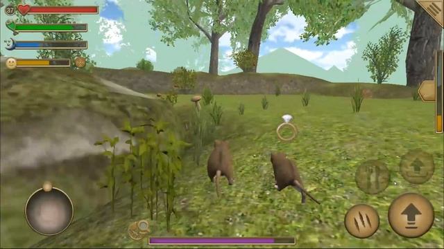 СИМУЛЯТОР МЫШИ #15 ОХОТИТСЯ БАРСУК готовим НОРУ к зимовки в Mouse Simulator