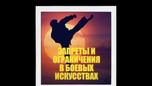 ЗАПРЕТЫ и ОГРАНИЧЕНИЯ в БОЕВЫХ ИСКУССТВАХ. Необходимость или чудачество?